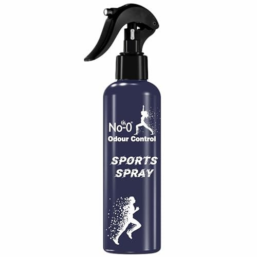 No-O Cleaning Spray 200 ml for Sports and Gym Equipment - Shoe Deodorizer, Yoga Mat Cleaner, Boxing Glove Deodorizer - Natural and Plant Based - Image 1