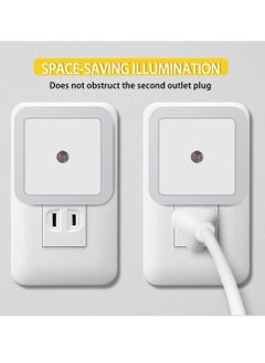 Alruht 6 Pack LED Small Night Light, 0.5W Plug in Night Lights with Dusk to Dawn Sensor, Bedside Lamps for Hallway, Stairs, Kitchen, Bathroom, Bedroom  - Image 3