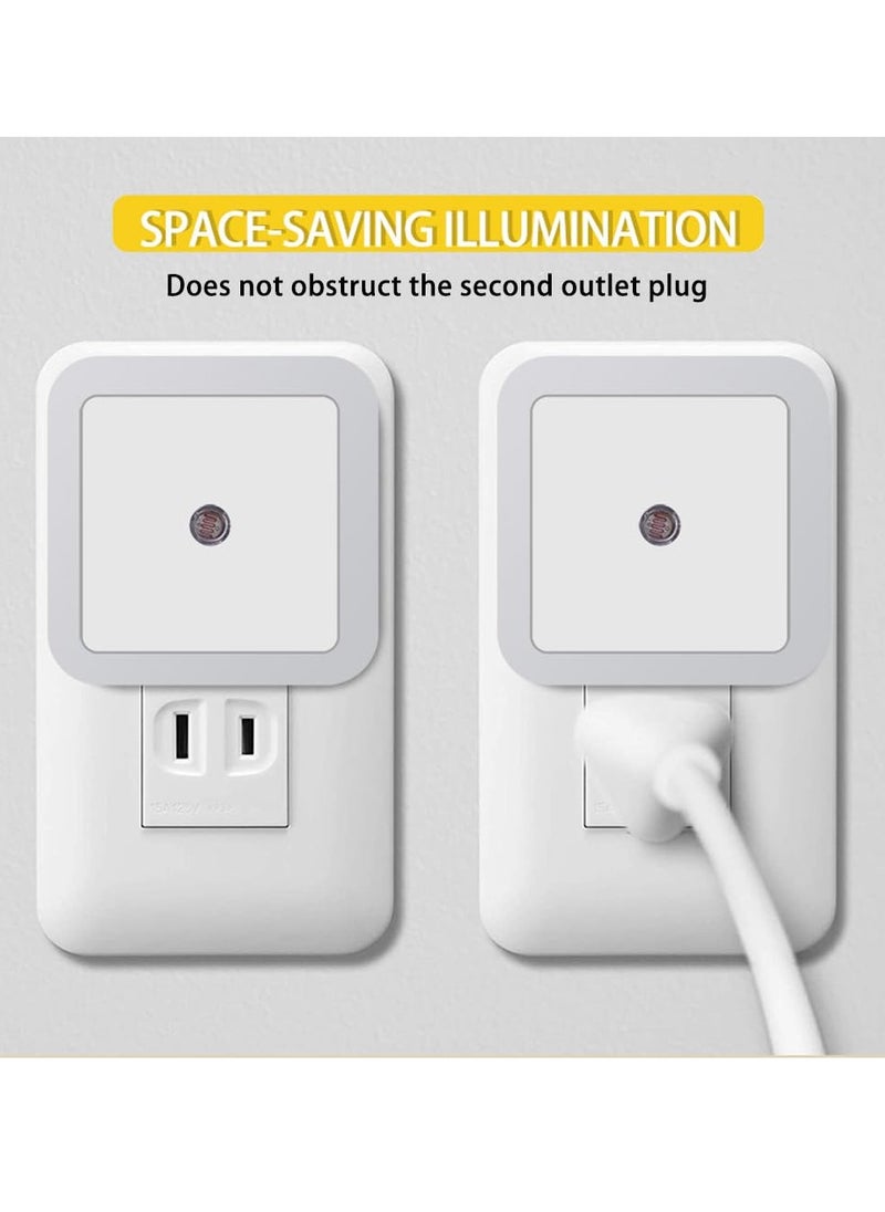 الروهيت 6 حزمة LED ضوء ليلي صغير ، 0.5 واط توصيل أضواء ليلية مع مستشعر الغسق إلى الفجر ، مصابيح بجانب السرير للممر ، السلالم ، المطبخ ، الحمام ، غرفة النوم  - Image 3