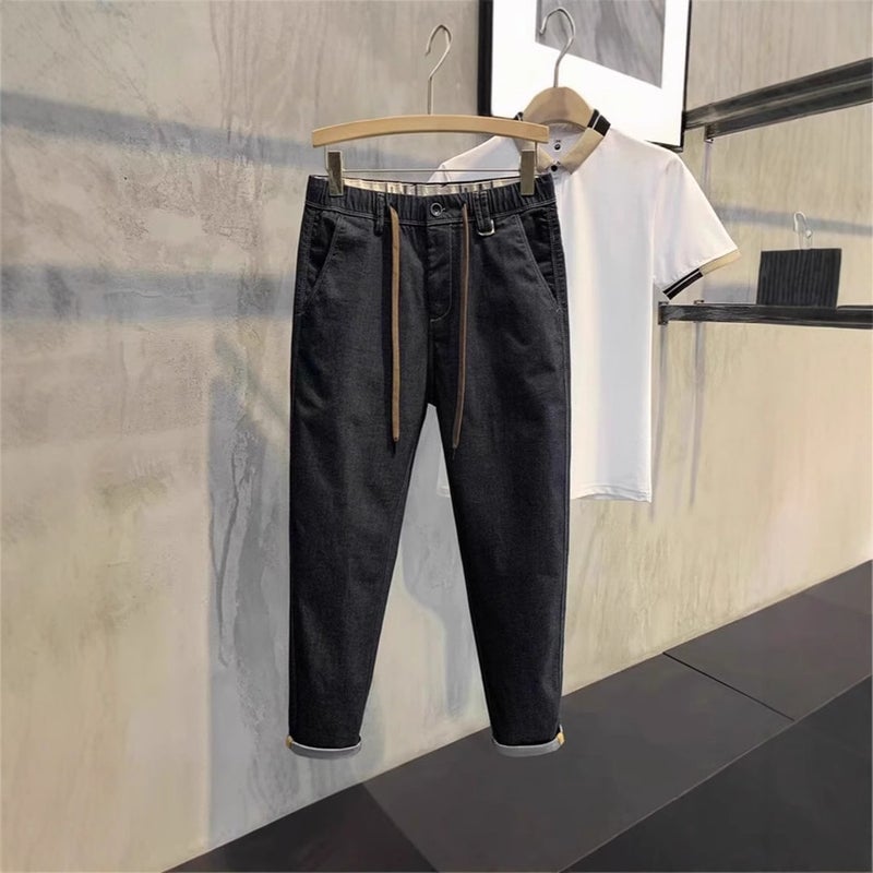 Unisex Classic Denim Jeans Loose Fit Daily Outdoor Wear - Image 2