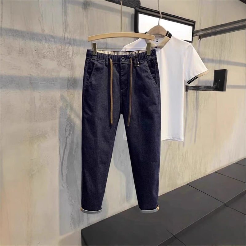 Unisex Classic Denim Jeans Loose Fit Daily Outdoor Wear - Image 4
