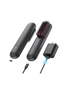 TYMO Porta Cordless Portable Hair Straightening Brush Black - pzsku/ZD74B612092E973F50519Z/45/_/1729246565/61a15f76-a43b-45a6-9a20-26db33906741