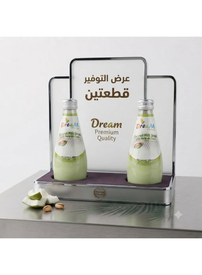 Dream Coconut Milk Drink with Pistachio - 290ml (Pack of 2) - Image 2