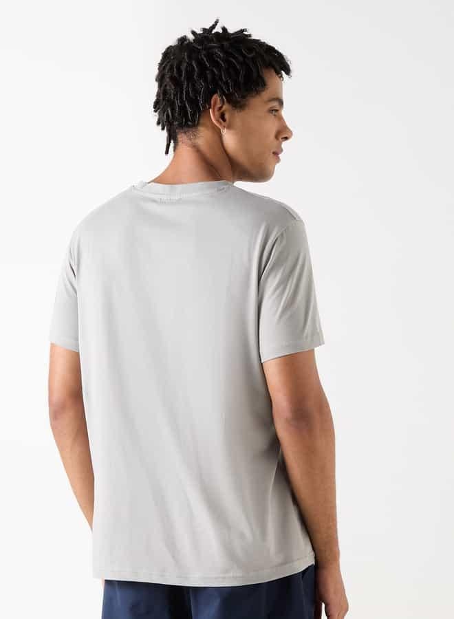 SP Characters Dragon Ball Z Print Crew Neck T-shirt with Short Sleeves - Image 3