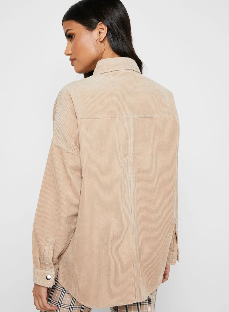 TOPSHOP Pocket Detail Shirt