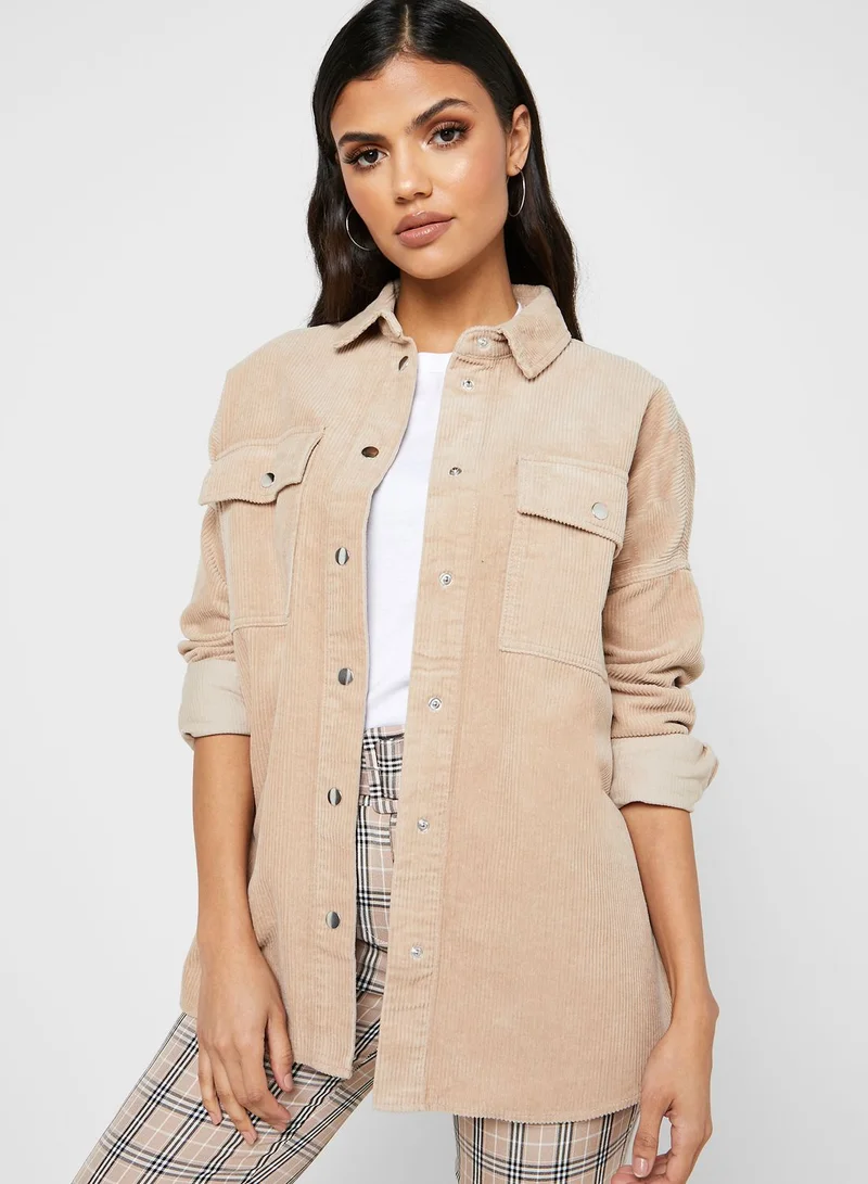 TOPSHOP Pocket Detail Shirt