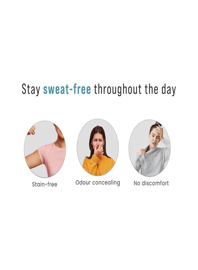 Sirona Disposable Underarm Sweat Pads for Men and Women - 12 Pads (Pack of 2) | Peel-off | Stain proof | Anti Perspiration - Image 3