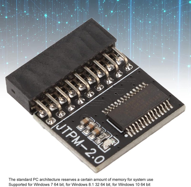 General compatible design Tpm2.0 Data Encryption, 18Pin TPM2.0 Module Encryption Security Module Replacement Tpm2.0 Encryption Security Module Tpm Chip with Discrete Encryption Processor for Polished safe edge Backup reserve local stock Heat resistant Universal design All item simple matching build Rack friendly Global sizing options Dispersed regional warehouses Global flexible sizing options Simple multifunctional build Tiered purchase options Strong durable raw material Economical upgraded quality Upgraded general grade quality Fast warehouse picking Riyadh Jeddah Dammam ship Globally trusted quality Changing environment compatible Freeze crack proof Trendy economical quality Regulated warehouse storage Secure equipped warehouse Diverse purchase options Quick use-switch compatible build - Image 3