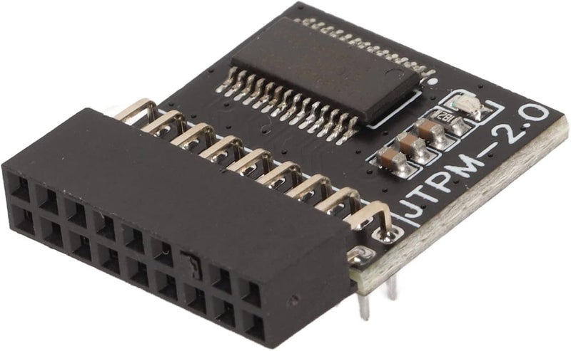 General compatible design Tpm2.0 Data Encryption, 18Pin TPM2.0 Module Encryption Security Module Replacement Tpm2.0 Encryption Security Module Tpm Chip with Discrete Encryption Processor for Polished safe edge Backup reserve local stock Heat resistant Universal design All item simple matching build Rack friendly Global sizing options Dispersed regional warehouses Global flexible sizing options Simple multifunctional build Tiered purchase options Strong durable raw material Economical upgraded quality Upgraded general grade quality Fast warehouse picking Riyadh Jeddah Dammam ship Globally trusted quality Changing environment compatible Freeze crack proof Trendy economical quality Regulated warehouse storage Secure equipped warehouse Diverse purchase options Quick use-switch compatible build - Image 1