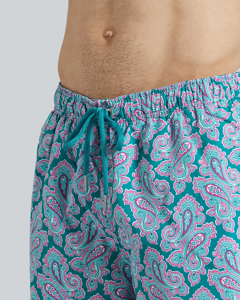 GANT Gant Paisley Print Swim Shorts – Quick-Dry Fabric, Tailored Shape