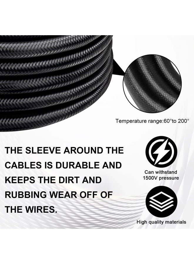XRDS -RF 8AWG Tinned Copper Wire with Anderson-Style 50A Connectors 5FT, Heavy-Duty Battery Extension Cable for Solar Panel, Inverter, and RV Applications - Image 4