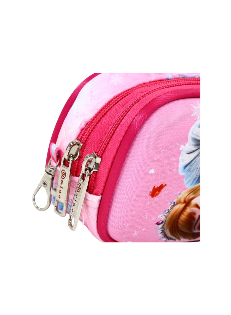 Migo Frozen Pencil Case – Pink - Image 3