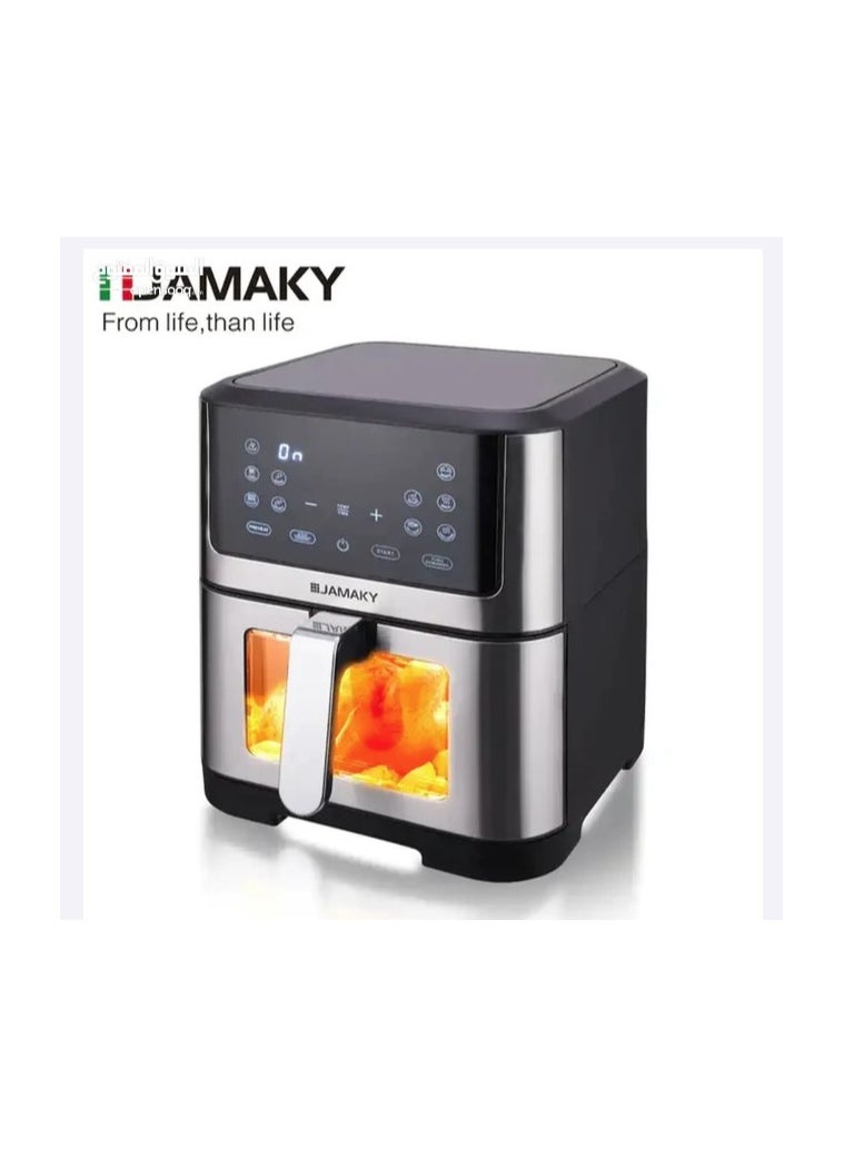 Jamaky Italy قلايه هوائيه ديجيتال 2500 وات 8 لتر من جاماكي JMK 5012 ايطالي  - Image 2
