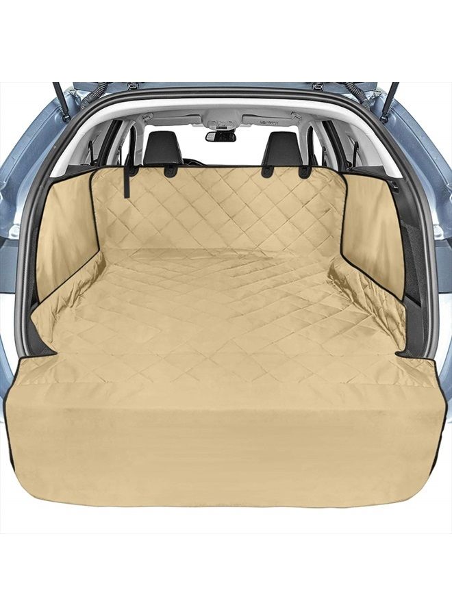 Veckle Cargo Liner, SUV Cargo Cover for Dogs with Side Flaps Hammock Water Resistant Nonslip Dog Seat Cover Cargo Area Protector Scratchproof for SUVs Sedans Vans - Image 1