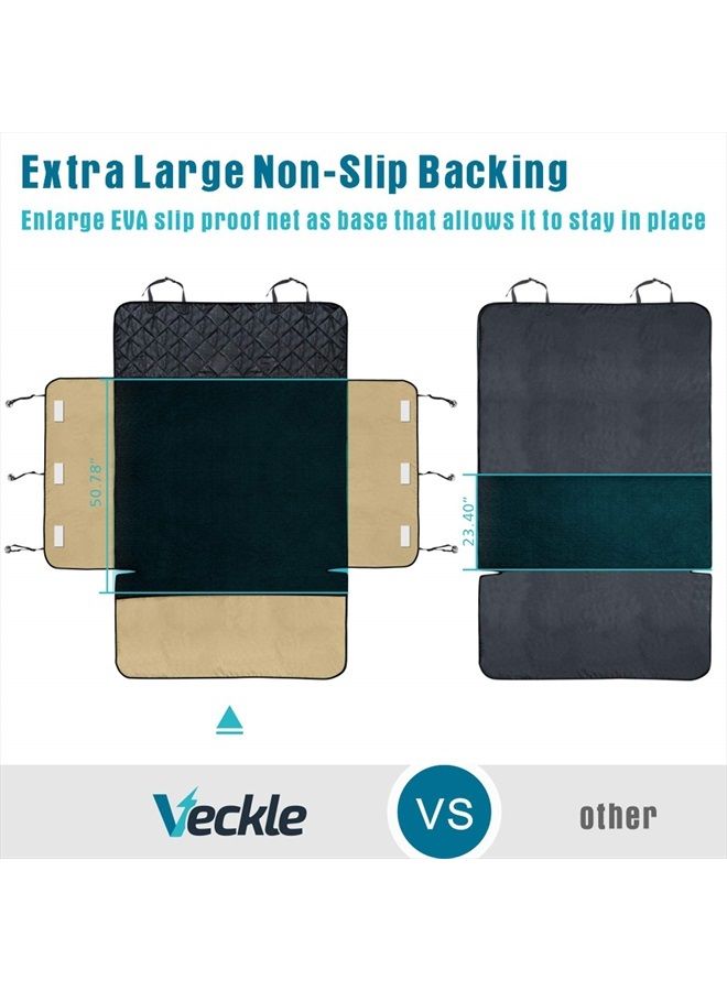 Veckle Cargo Liner, SUV Cargo Cover for Dogs with Side Flaps Hammock Water Resistant Nonslip Dog Seat Cover Cargo Area Protector Scratchproof for SUVs Sedans Vans - Image 2