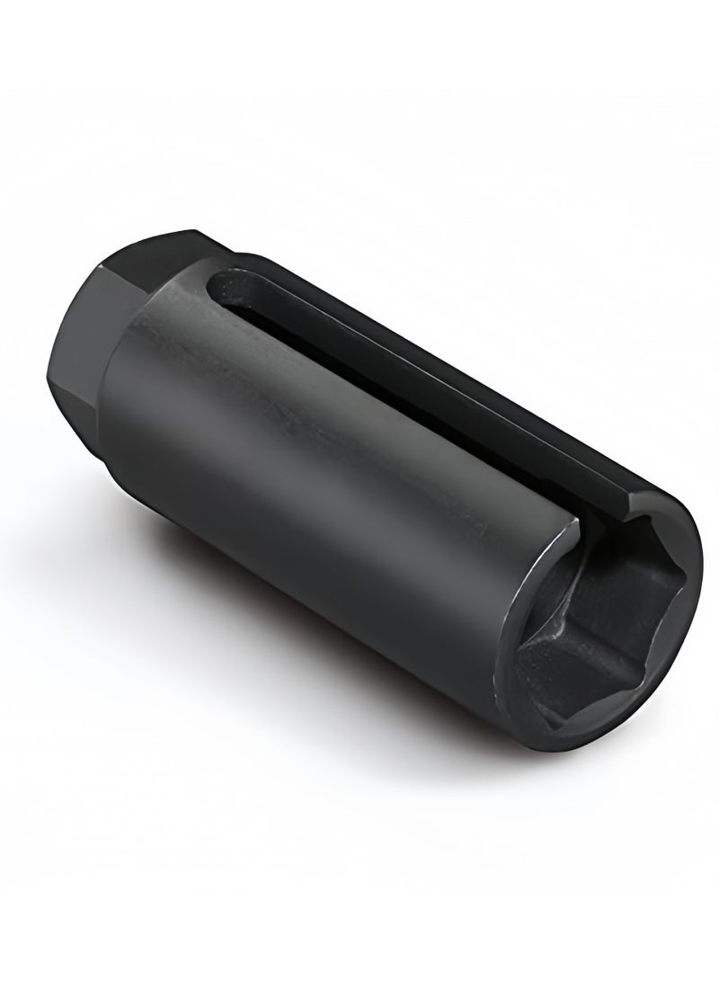 Angola Panda Oxygen Sensor Socket with Side Wire Cutout 3 8 Inch Drive x 7 8 Inch 22mm 6 Point fits All Vehicle O2 Removal and Installation Offset Oxygen Sensor Socket - Image 1