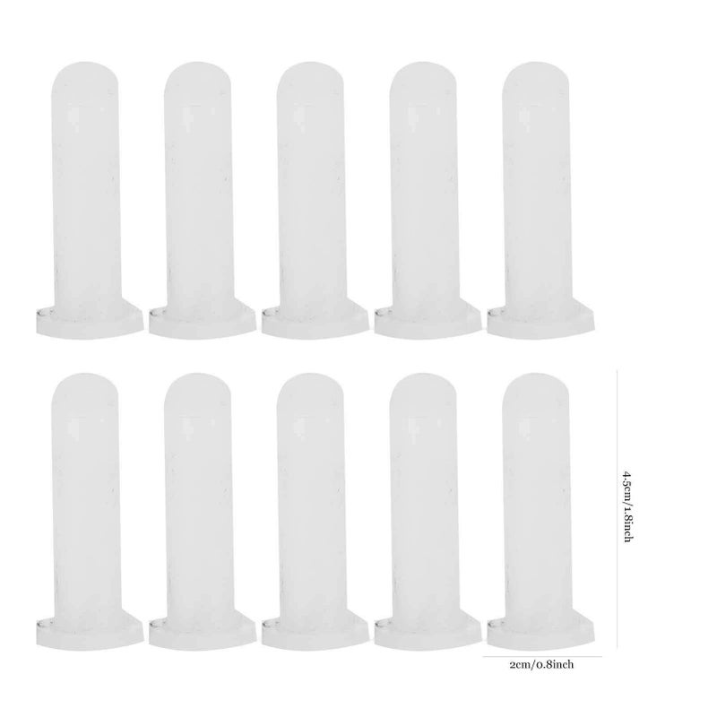 Replacement Nipple Teats For Milk Bottle Or Bucket 10 Pieces Set - Image 4