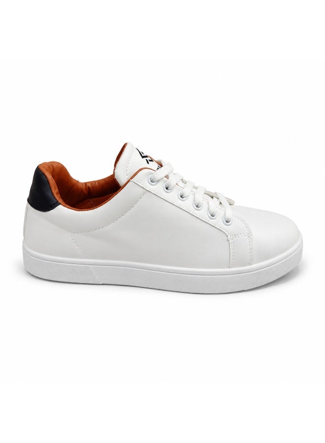 Men’S Casual Lace-Up Low-Top Sneakers With Padded Collar – Everyday Shoes For Work, College, Travel And Outings - Image 4