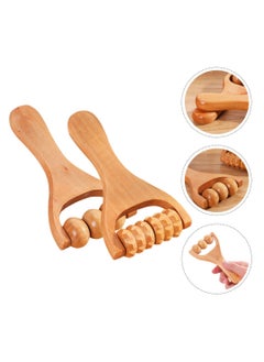 2PCS Wood Massage Roller Tools, Wooden Therapy Massager for Body Shaping and Relieving Muscle Pain - pzsku/ZD74C4694F0000C425F63Z/45/_/1729581097/34533a28-b14f-41eb-93da-11f678288f1e