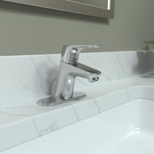hansgrohe Focus Modern Upgrade Easy Clean 1-Handle 1 5-inch Tall Bathroom Sink Faucet in Chrome, 04510000, 0.375 - Image 3