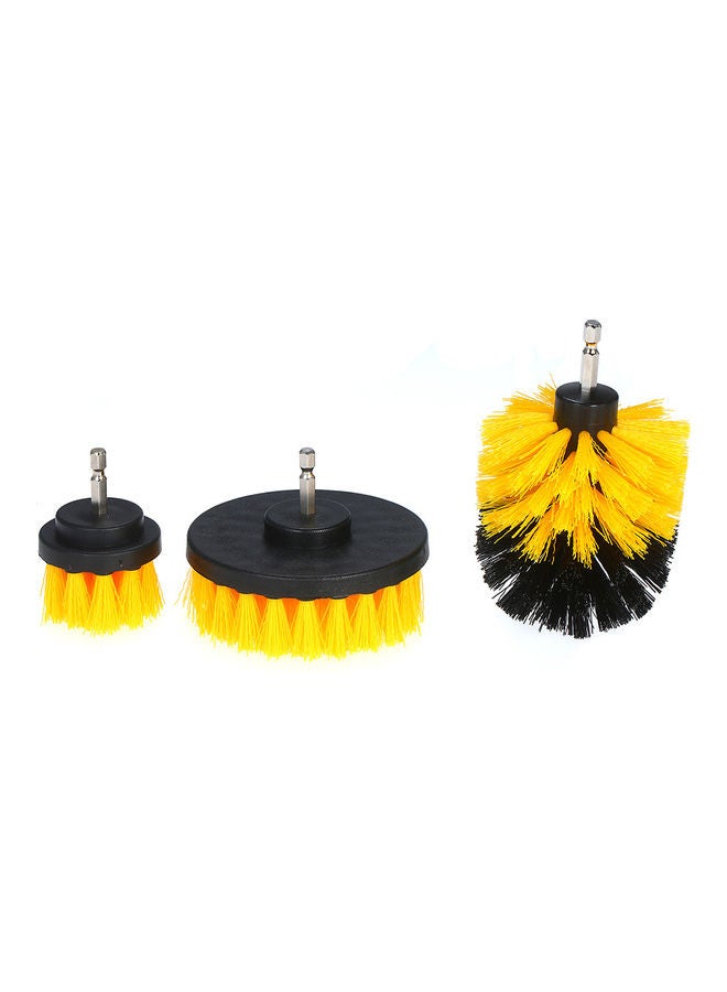 NIBEMINENT 3-Piece Electric Brush Yellow/Black  - Image 1