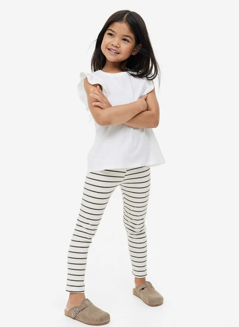 H&M Kids 3 Pack Assorted Leggings