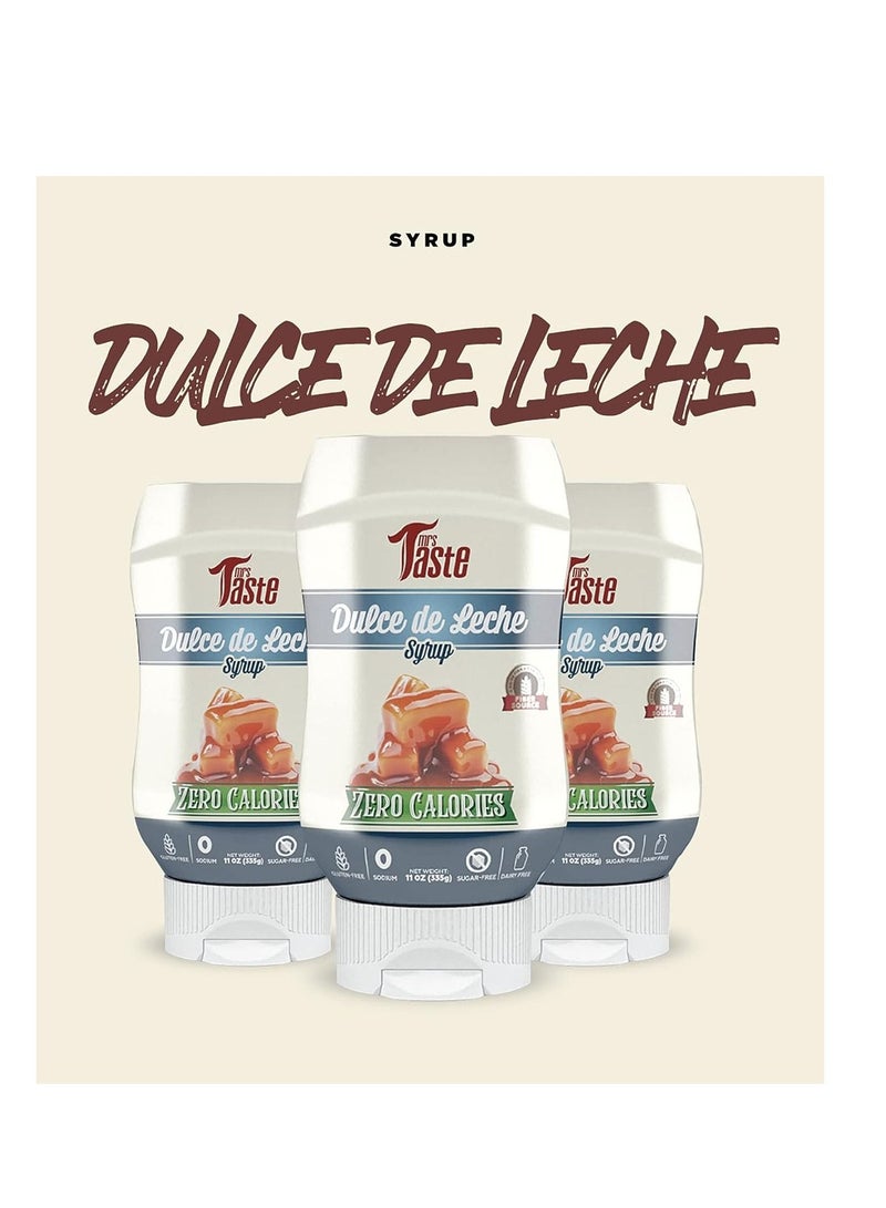 Mrs Taste Red Line Syrup 335g Dulce De Leche - Image 4