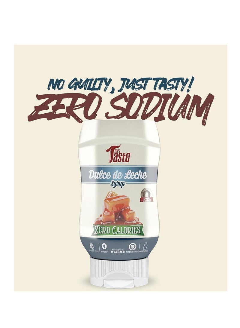 Mrs Taste Red Line Syrup 335g Dulce De Leche - Image 2