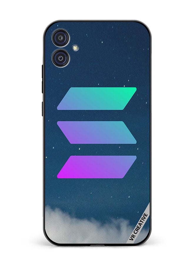 VR CREATIVE Protective Case Cover For Samsung Galaxy M04/F04 Solana Design Multicolour - Image 1