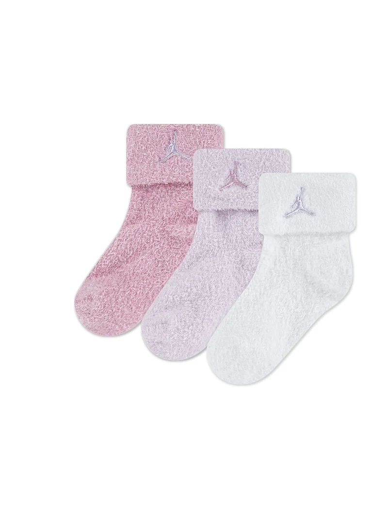 Jordan Jordan Infant 3 Pack Soft &amp; Cozy Bodysuits