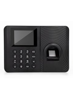 Generic Intelligent Biometric Fingerprint Password Attendance Machine Employee Checking-in Recorder 2.4 inch TFT LCD Screen DC 5V Time Attendance Clock  - Image 5