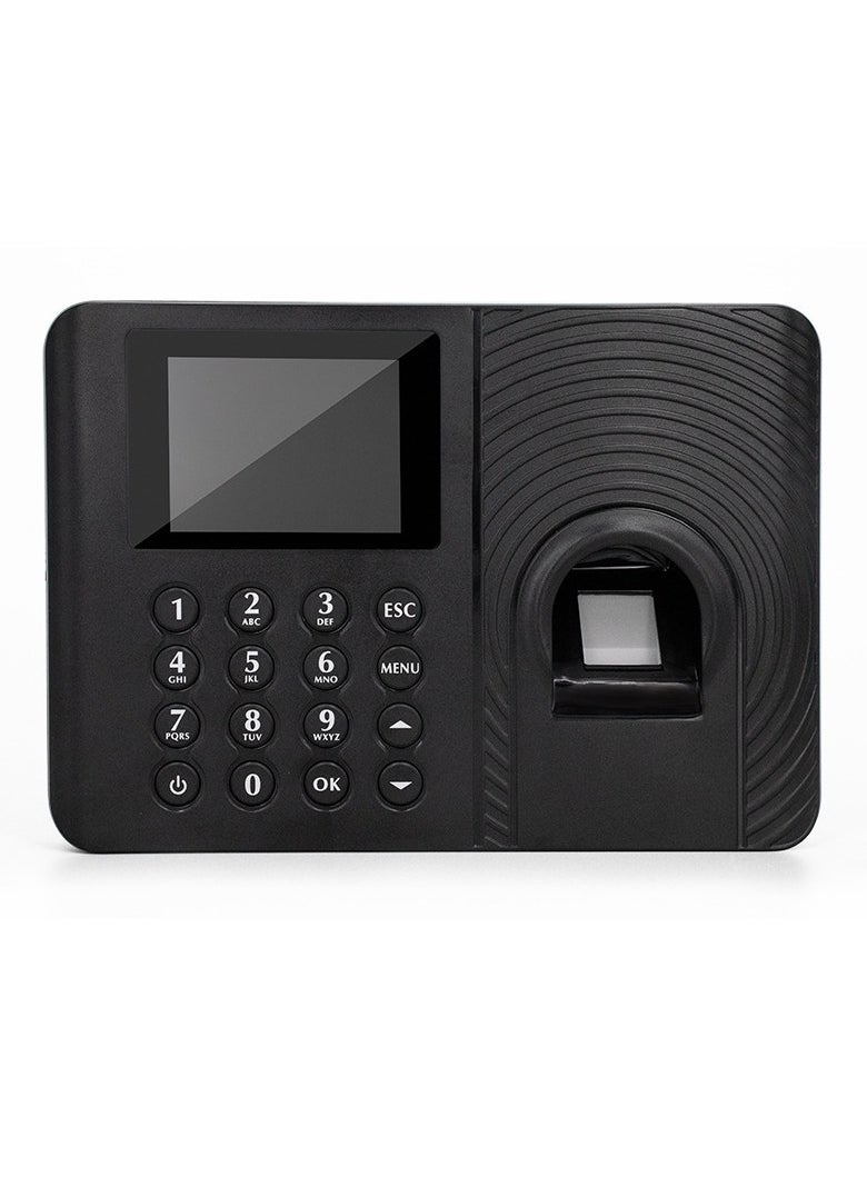 Generic Intelligent Biometric Fingerprint Password Attendance Machine Employee Checking-in Recorder 2.4 inch TFT LCD Screen DC 5V Time Attendance Clock  - Image 5