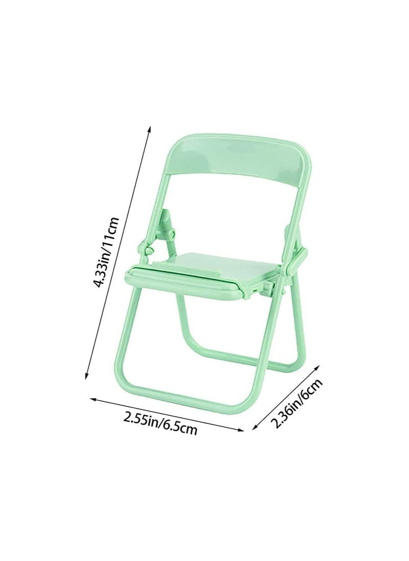Chair Adjustable Phone Holder Stand Foldable Mobile Phone Stand Desk Holder Universal Lazy Bracket Compatible with Any device Purple