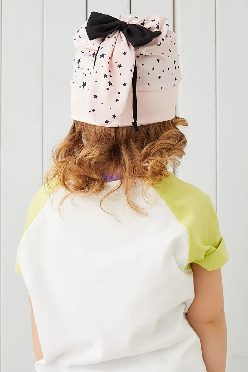 Babygiz Cotton Handmade Soft Baby Girl Child Visor Powder Summer Spring Bow Hat