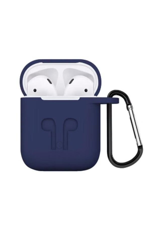Generic - Protective Silicone Case Cover With Carabiner For Apple AirPods - Image 1