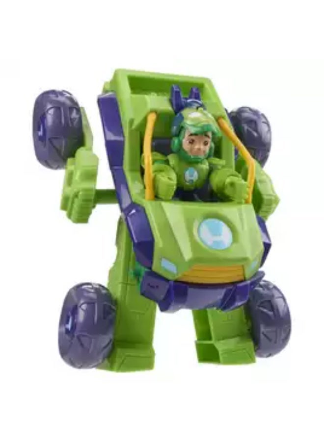 Hasbro Marvel بدلة و مركبة الرجل الحديدي من مارفل وأصدقائه الرائعين - آيرون هالك - Image 1