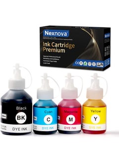 NexNova Bt6000 Bt5000 Ink Compatible For Brother Ink Tank 4 Color Black Cyan Magenta Yellow Printers Refill For Dcp T300 T500W T700W T310 T510W T710W Mfc T800W T810W T910W T4500Dw  - Image 1