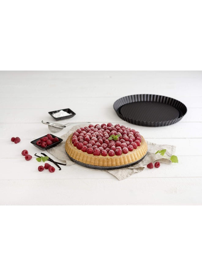 Zenker Non-Stick Carbon Steel Flan Tart Pan  11-Inch  Grey - Image 3
