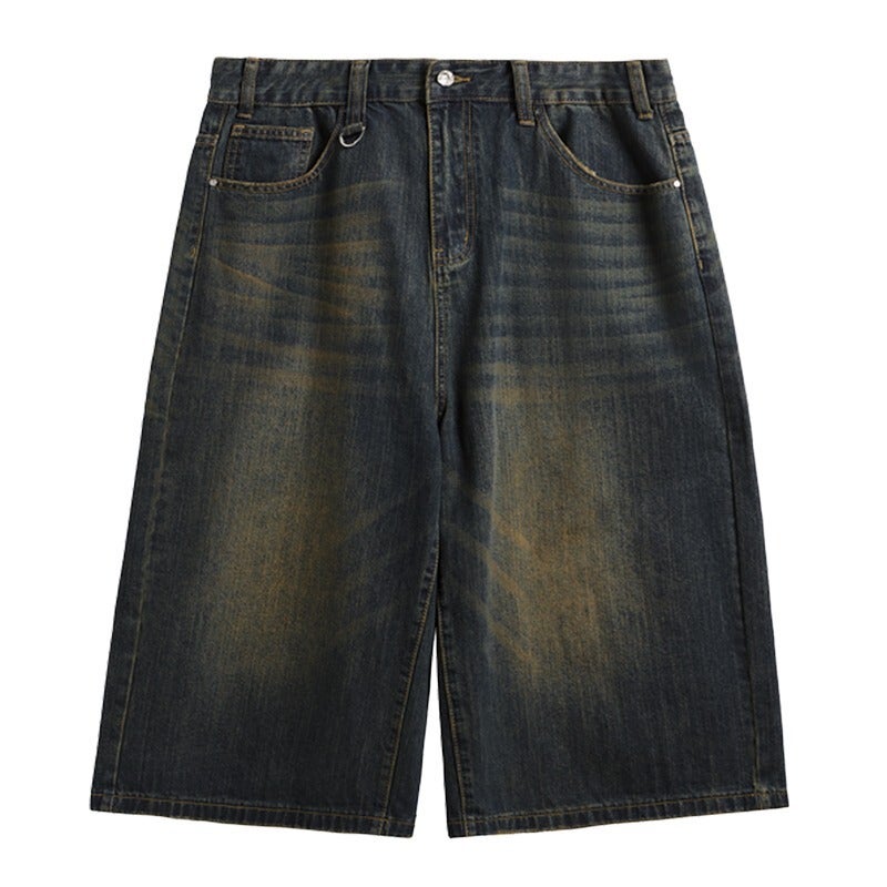 Unisex Classic Denim Jeans Loose Fit Daily Outdoor Wear - Image 1