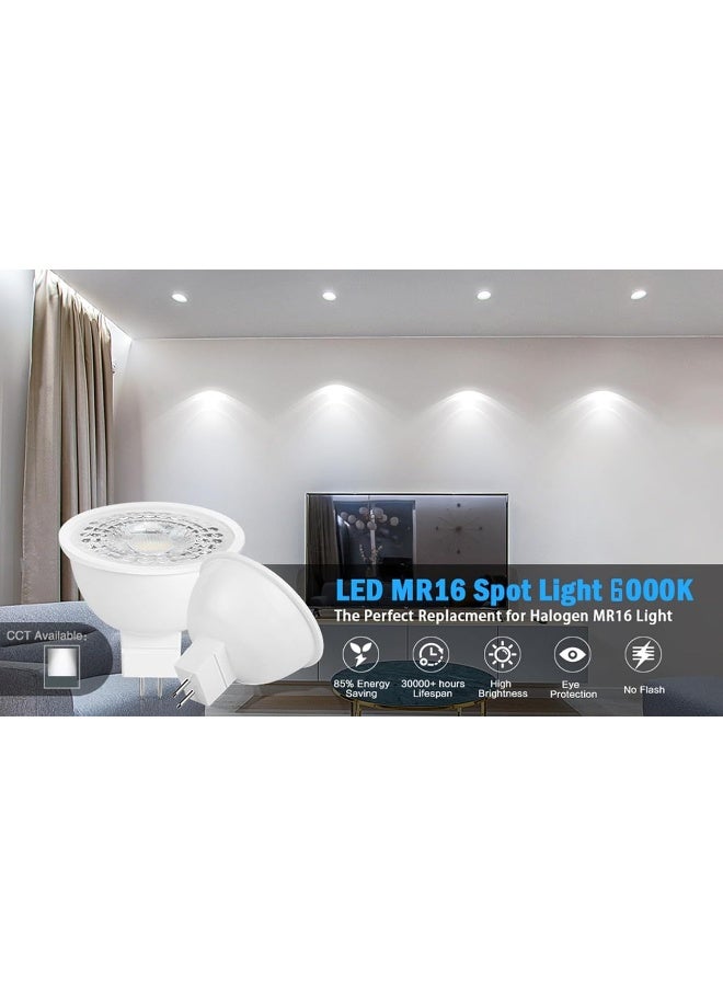 Melfi 6W Led Spot Light - Warm White (3000K) / Daylight (6000K) Source Cup Light, 480Lumen Lamp, For Home, Offices And Schools Etc... (Daylight, Pack Of 1) - Image 3