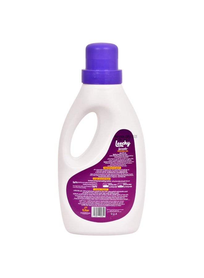 Leechy Washing Gel Lavender 1L - Image 2