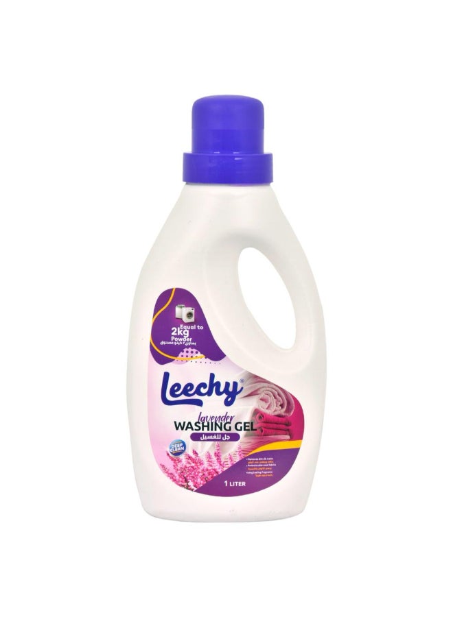 Leechy Washing Gel Lavender 1L - Image 1