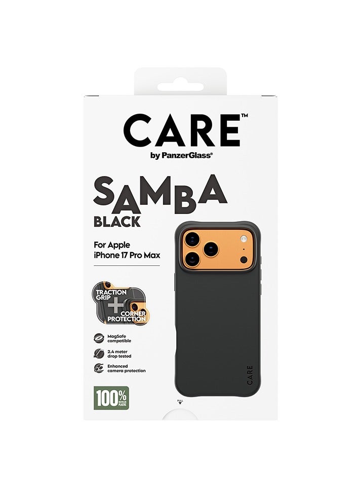 PanzerGlass CARE Fashionable Case Samba with MagSafe iPhone 17 Pro Max - Black - Image 4