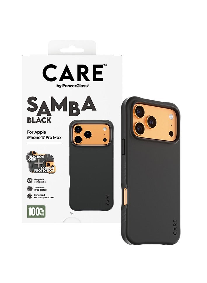 PanzerGlass CARE Fashionable Case Samba with MagSafe iPhone 17 Pro Max - Black - Image 2
