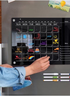 Muyixin Magnetic Dry Erase Board  Calendar  - 6 Whiteboard Markers with Magnets  - Image 5