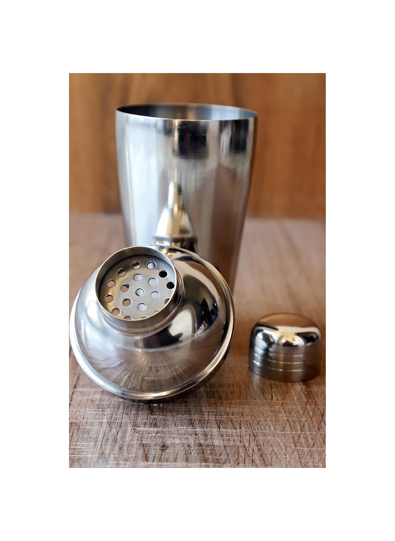 INDIAN ART VILLA Indian Art Villa Stainless Steel Shine Finish Wine Shaker Bottle Bareware Bar Accessories Tools for Bars Catering Venues Home Party Hotels Volume500 ML  - Image 3