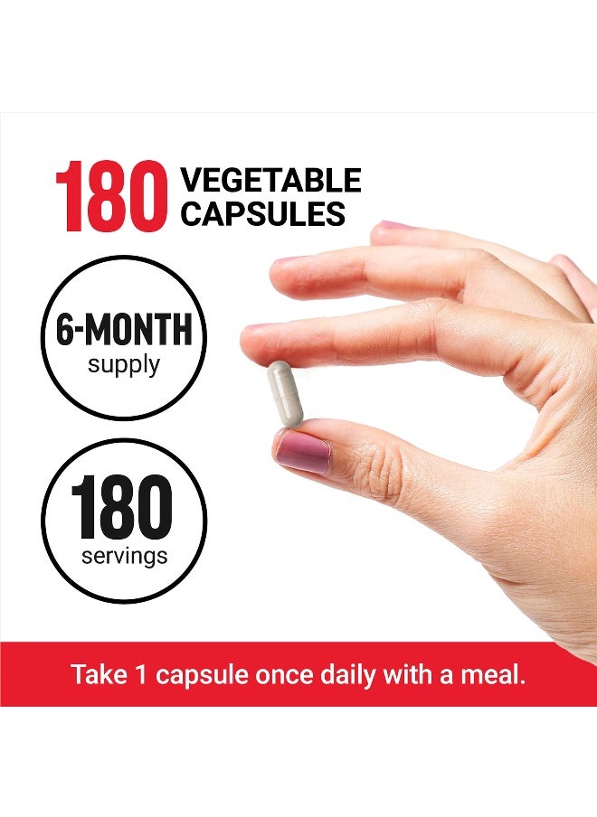 Force Factor Force Factor, Magnesium Citrate, 150 mg, 180 Vegetable Capsules  - Image 4