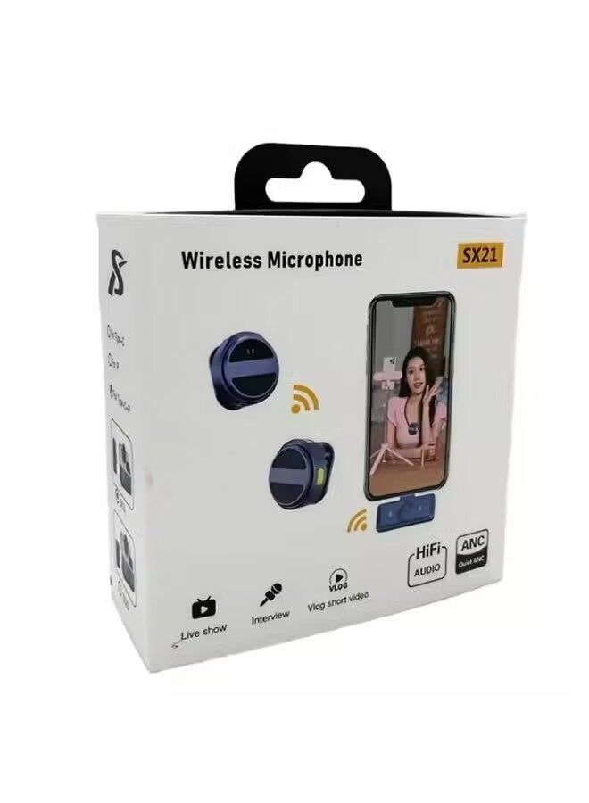 ELTRAZONE Portable Wireless Lavalier Microphone for Video Recording, Interviews & Vlogging, Plug and Play Clip-On Mic with Noise Reduction, Long Battery Life, Stable Audio Transmission for Smartphones, Tablets & Cameras - Image 2