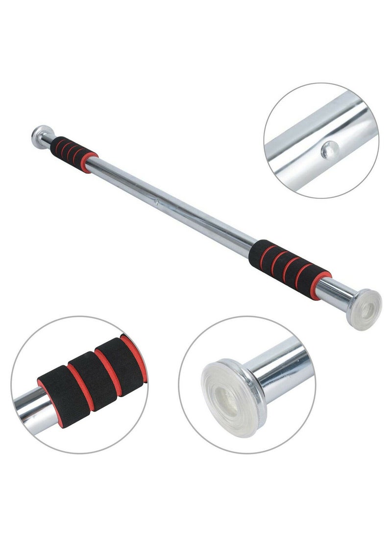SportQ - Doorway Gym Bar, Adjustable Chin Up and Pull Up Bar With Foam Grips - 100 KG - Image 1
