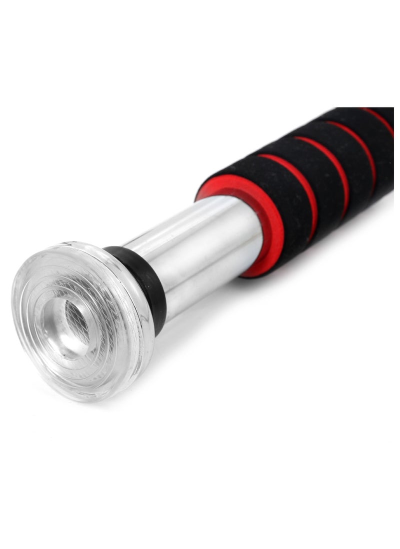 SportQ - Doorway Gym Bar, Adjustable Chin Up and Pull Up Bar With Foam Grips - 100 KG - Image 1